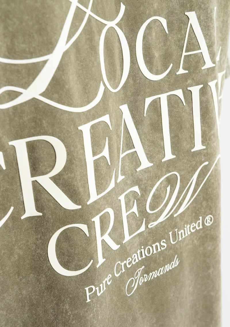 Camiseta Local Creative Crew Green