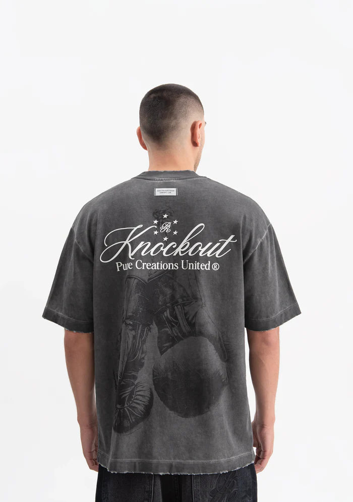 Camiseta Knockout Black Gloves