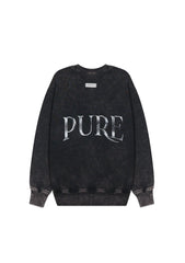 Knockout Black Crewneck