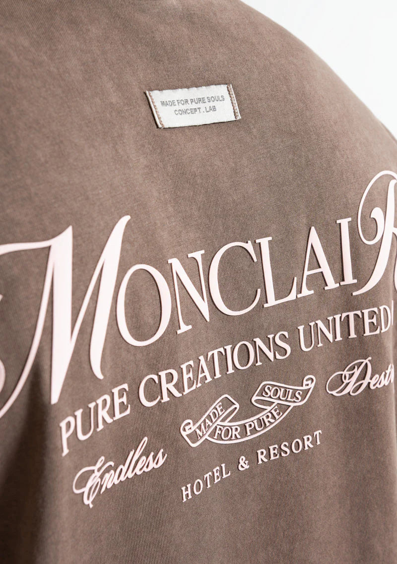 Camiseta Monclair Brown