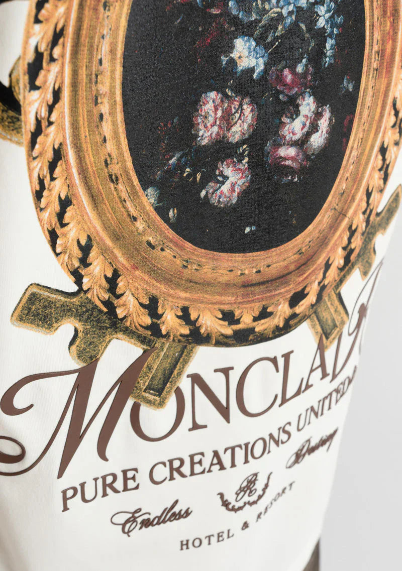 Camiseta Monclair flowers