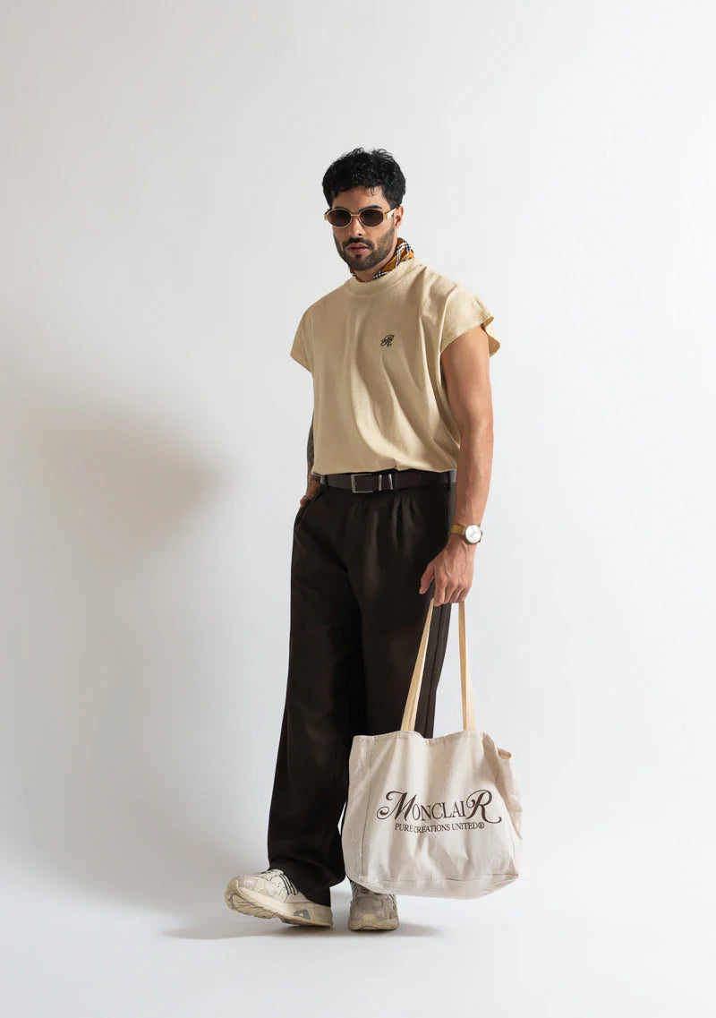 Camiseta Monclair Cream Tank