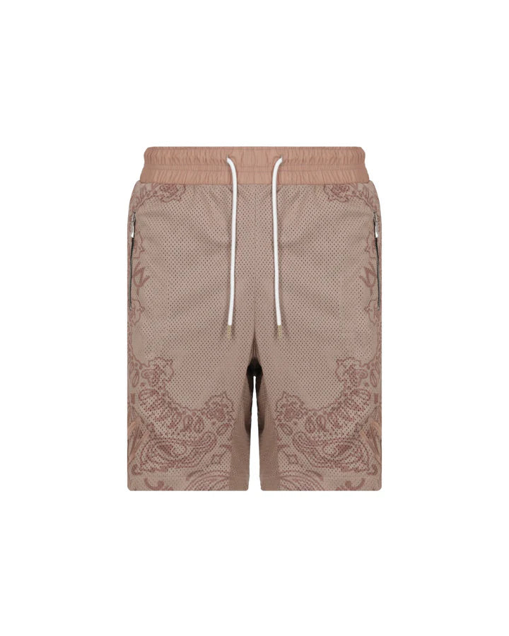Nude Bandana Shorts