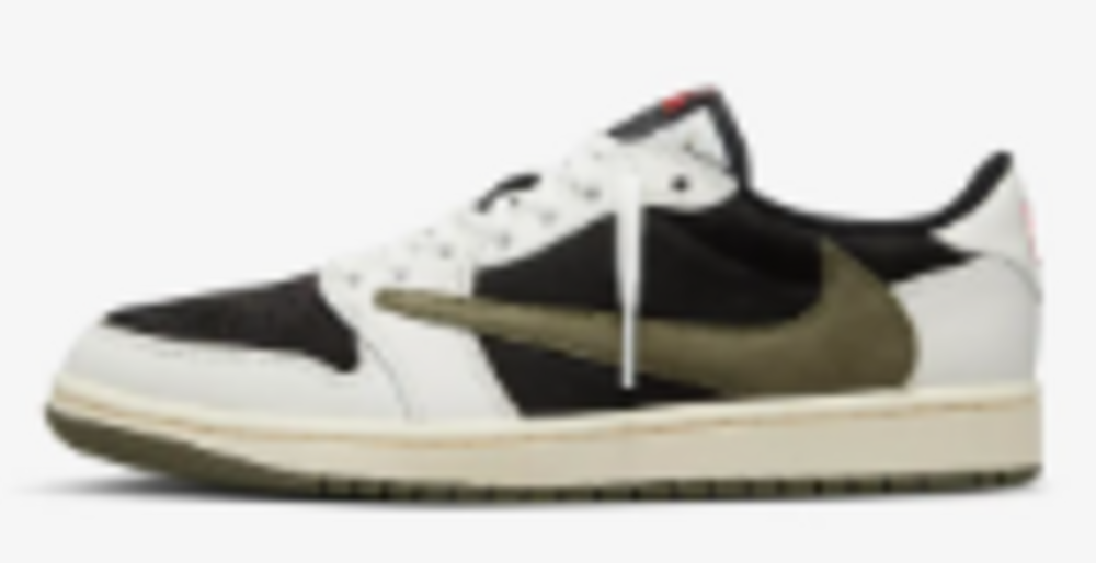 JORDAN 1 LOW OLIVE x TRAVIS SCOTT