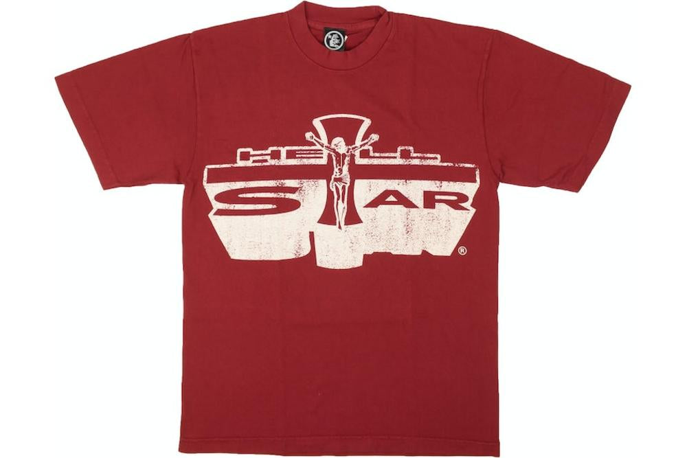 HellStar Jesús Emblem Red Tee